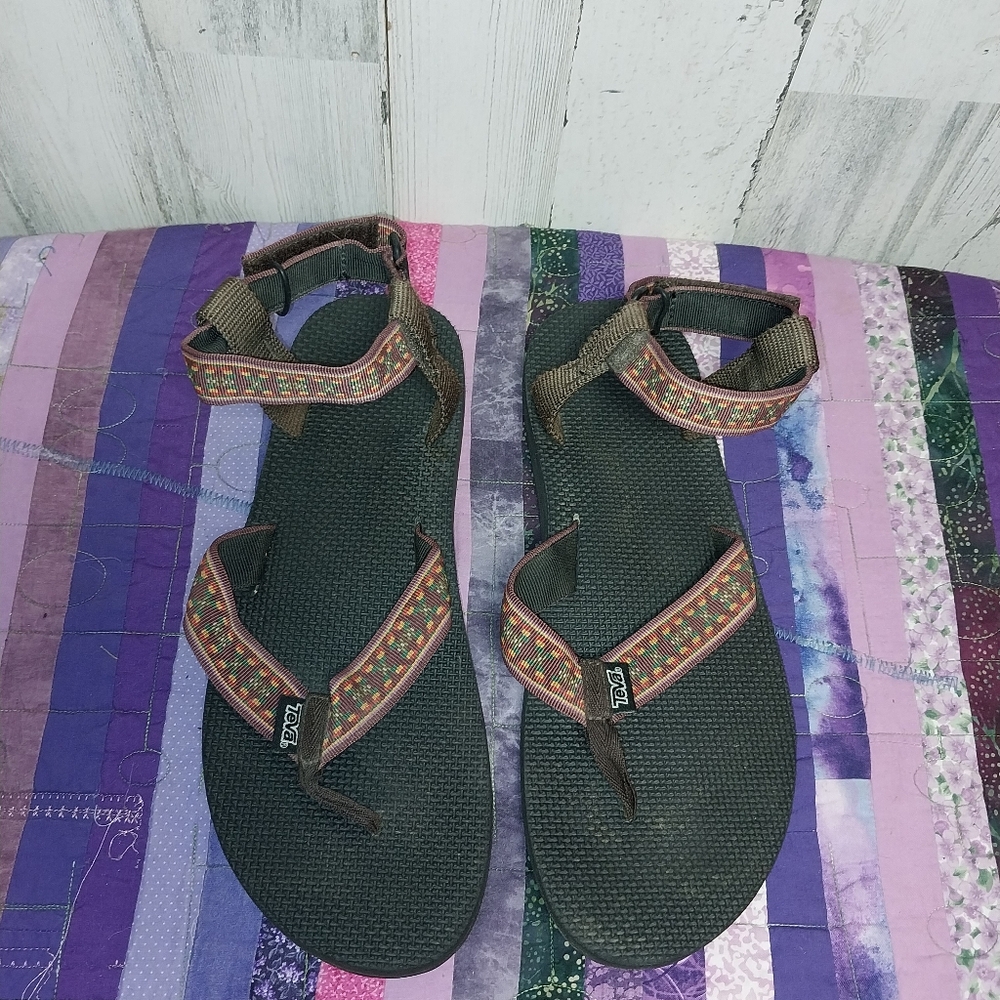 Teva Black and Brown Sandals - Picture 2 of 8